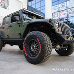 2015 SEMA Olive Drab Spyder Jeep JK Wrangler Unlimited