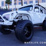 2015 SEMA White Premier Off Road Jeep JK Wrangler Unlimited