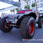 2015 SEMA Silver FabFour Bat Fenders