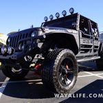 2015 SEMA Black Bedlined Alpha Jeep JK Wrangler Unlimited