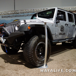 2015 SEMA Silver Bestop Jeep JK Wrangler Unlimited