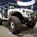 2015 SEMA Aries White Jeep JK Wrangler Unlimited